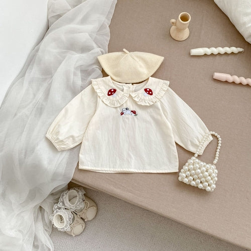 Autumn New Arrival Baby Kids Girls Comfortable Simple Rabbits and